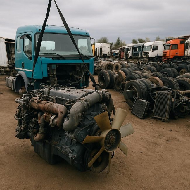 Къде да търсите употребявани части за камиони: интернет, автоморги и лични контакти
