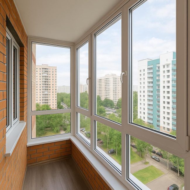 Влиянието на остъкляването на балкона върху звукоизолацията на апартамента