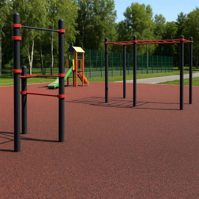 Как да изберем повърхност за фитнес зала на открито или зона за тренировки