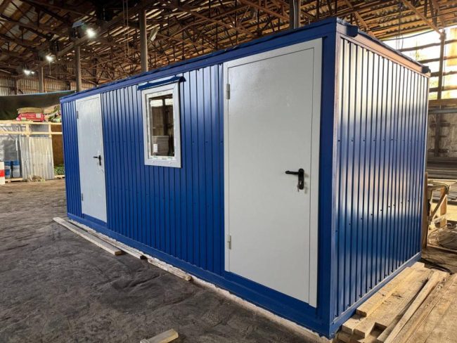 Модулни бани тип контейнер от производствената компания Optibyt