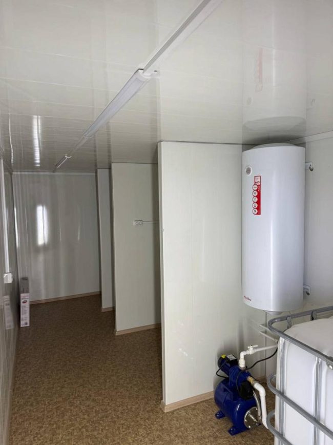 Модулни бани тип контейнер от производствената компания Optibyt