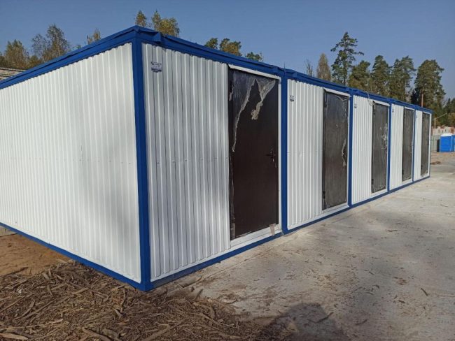 Модулни бани тип контейнер от производствената компания Optibyt