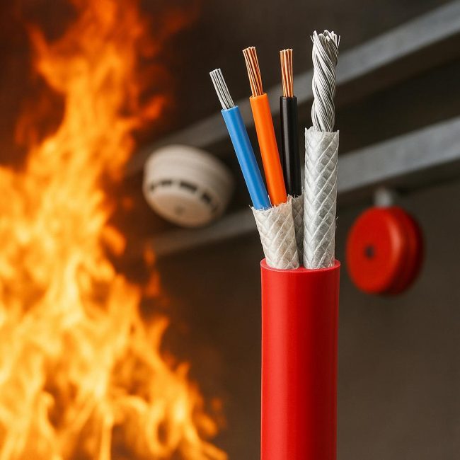 Огнеустойчиви кабели за пожароизвестители: дизайн, видове и характеристики на избор