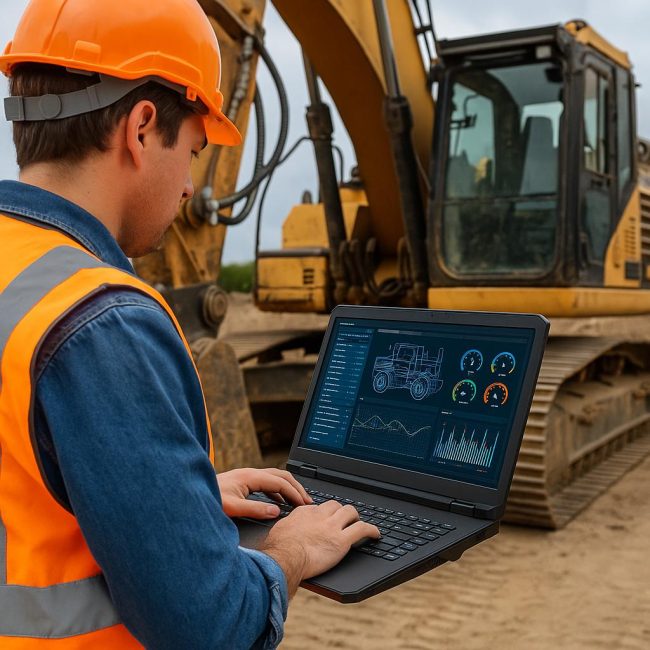 Съвременни технологии в диагностиката на строителната техника: Как сервизът променя индустрията