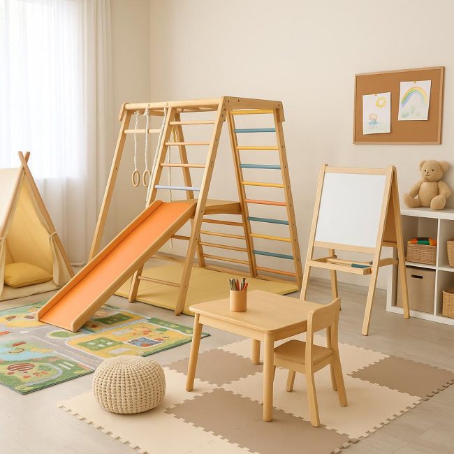 Как да организираме детски кът у дома или в страната: съвети за родители