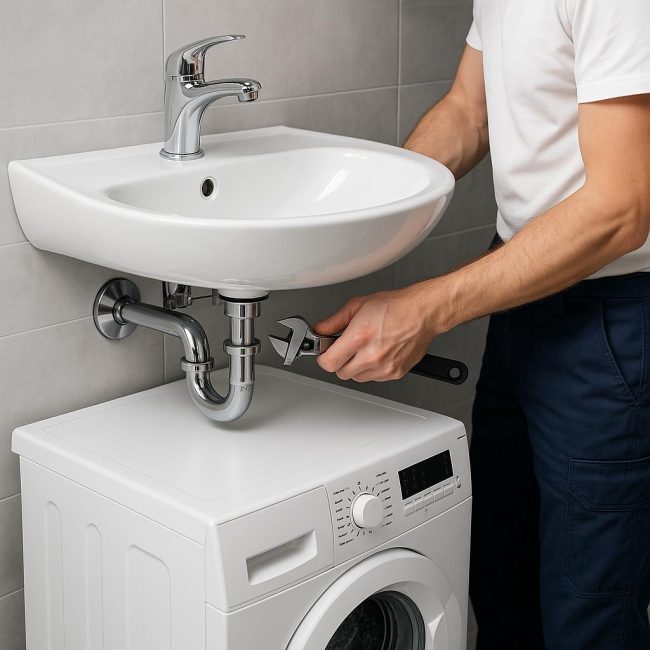 Как да инсталирате мивка над пералня: инструкции стъпка по стъпка