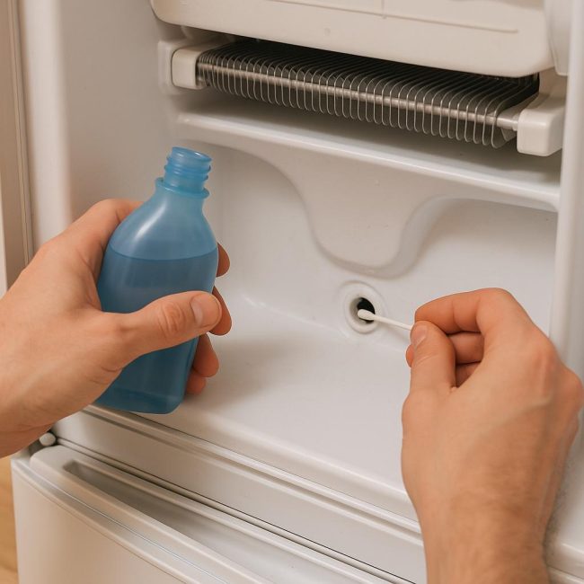 Самостоятелно почистване на дренажната система на хладилника