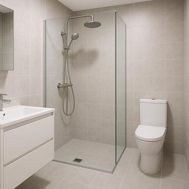 Душови системи за малки бани: как да спестите място и да подобрите комфорта
