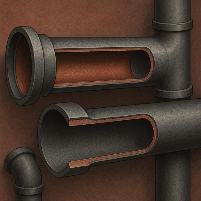 Конструкция и проектиране на чугунени канализационни тръби: Пълен преглед за професионалисти и собственици на жилища