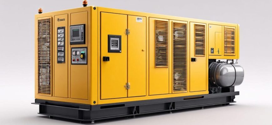 Модел на дизелов генератор с мощност 1000 kW