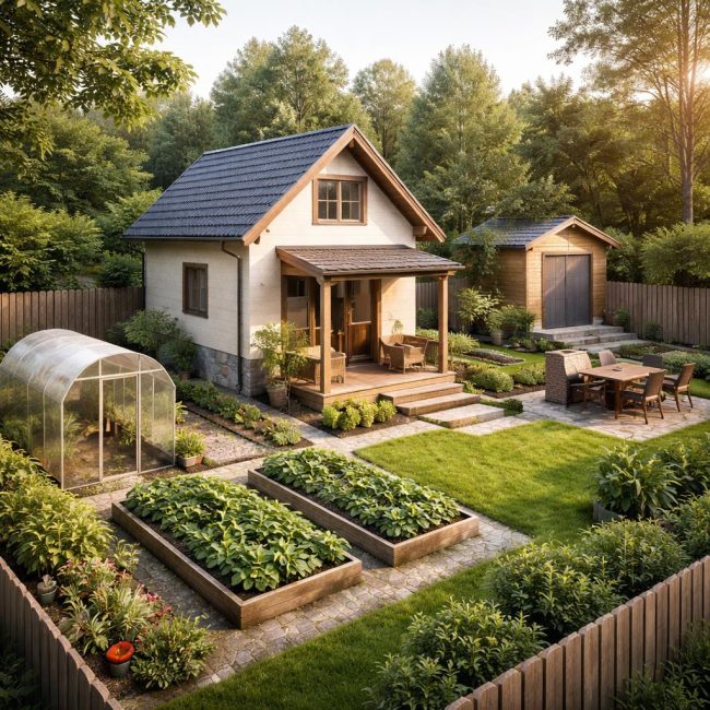 3 акра земя: какво може да се построи на такъв парцел?