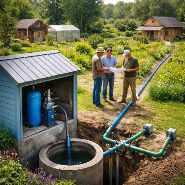 Две градинарски сдружения и един кладенец: какво да имате предвид при споделяне на водоснабдяване