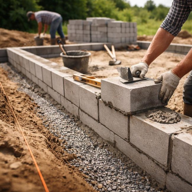 Основа от блокове „Направи си сам“: Как да я изградим правилно