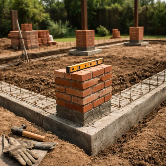 Основа за тухлен навес: Какво трябва да знаете, преди да започнете