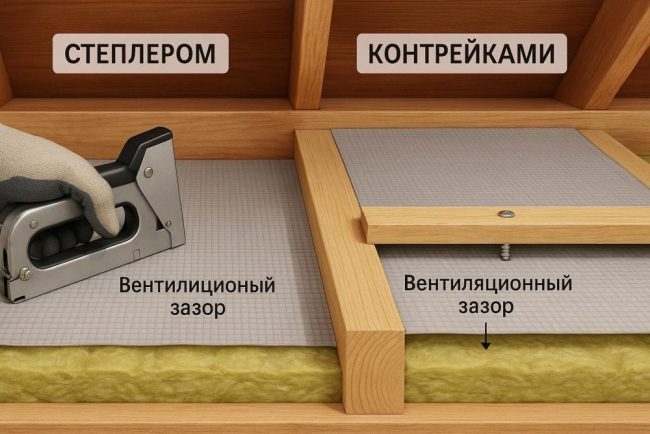 Как да покрием изолацията в студен таван: преглед на материалите и инструкции стъпка по стъпка