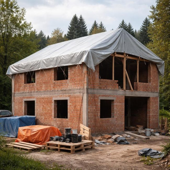 Запазване на къща без покрив: Как да запазим конструкцията и да избегнем грешки