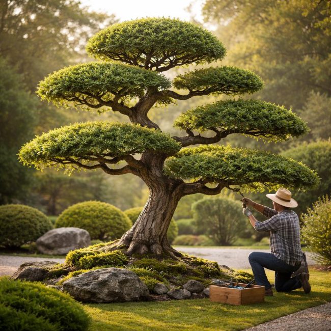Направи си сам дъб Ниваки: Как да създадете японски стил във вашата градина
