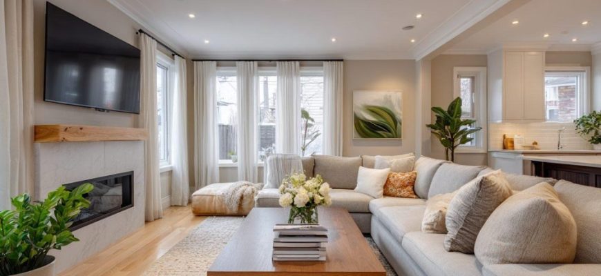 Пример за козметичен ремонт на интериора на частна къща