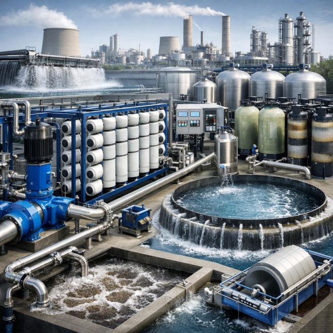Промишлено водоснабдяване: принципи, технологии и съвременни решения