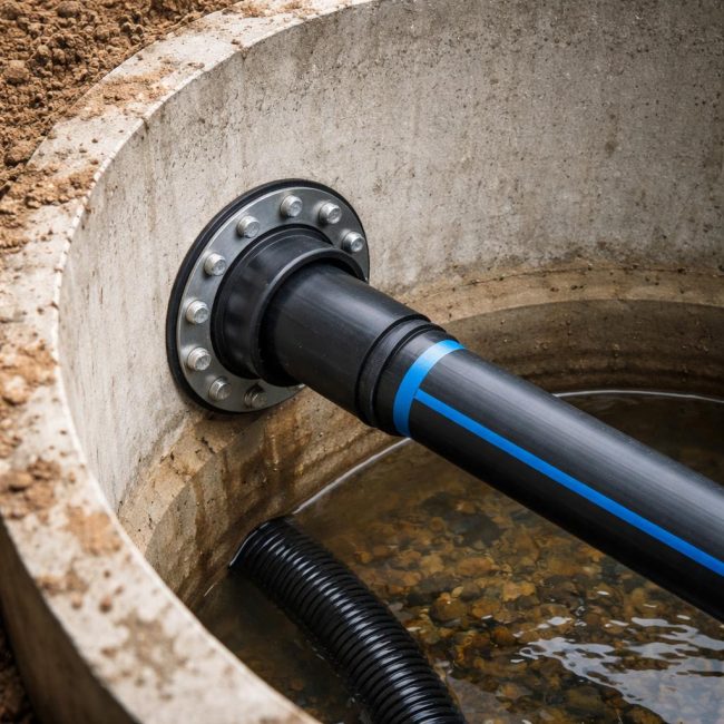 Поставяне на HDPE тръби в кладенец: проектни решения и практически съображения