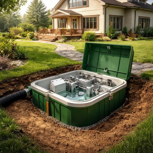 Автономна канализация за постоянно пребиваване: как се различава от системата "дача" и как да я изберете правилно