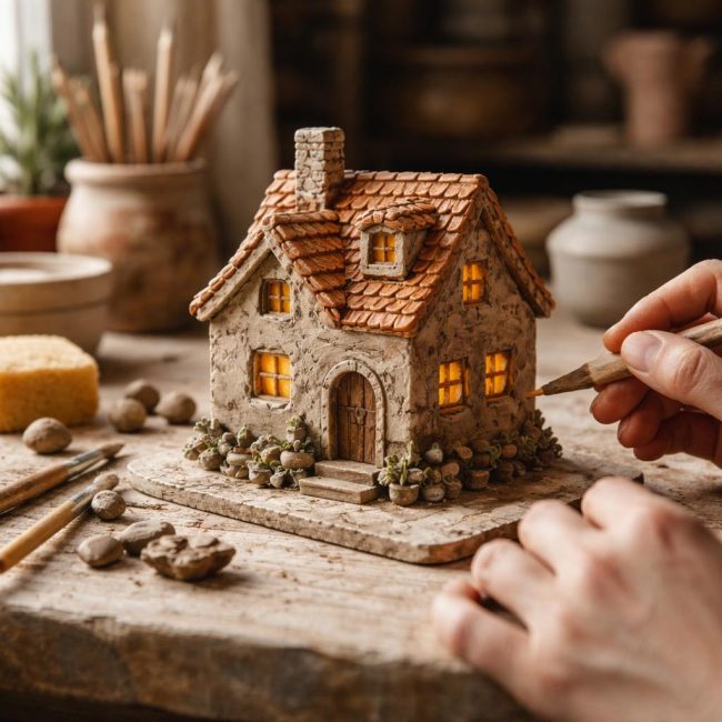 Керамична къща „Направи си сам“: Принципи, възможности и ограничения