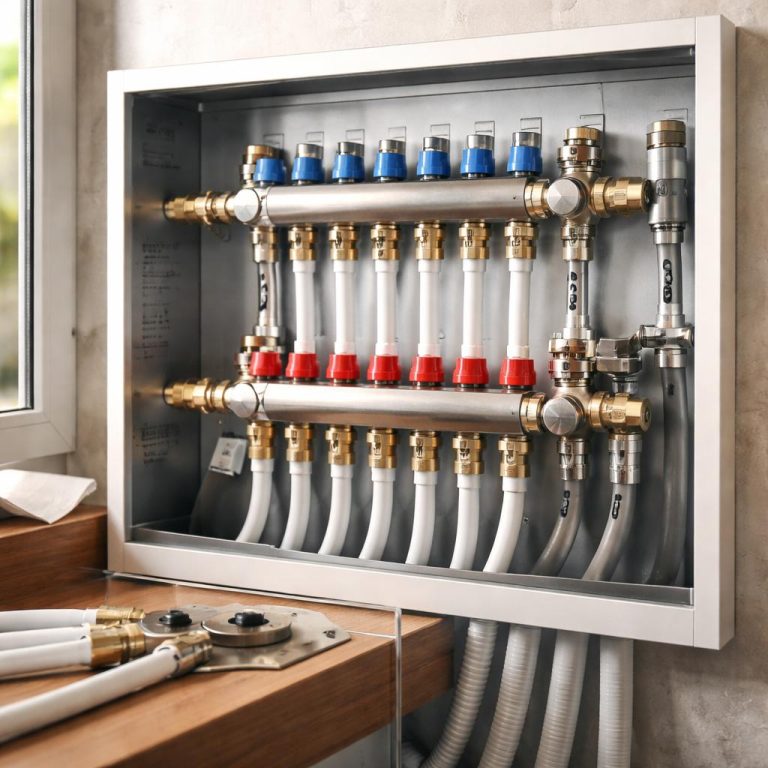 Разпределение на водата в колектора: ред в тръбите и ясна поддръжка