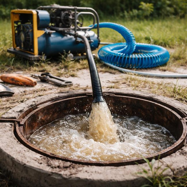 Компресор за изпомпване на кладенец: роля, принципи и ограничения на употребата