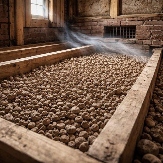 Кога изолирането на под с експандирана глина в частна къща работи и кога се превръща в празен засип?