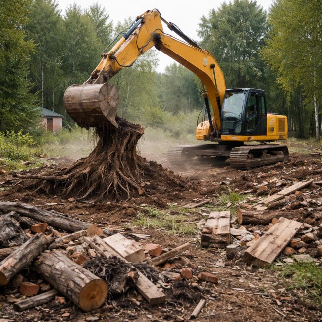 Как да разчистите обект за строителство: какво да направите преди началото на строителството