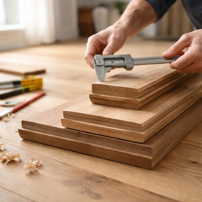 Дебелина на масивен дървен под: Когато повече не е по-добре