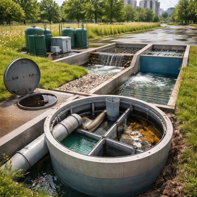 Пречиствателни станции за дъждовни води: какво представляват и защо са необходими